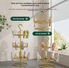 Drying Shoe Rack With Drain Plate