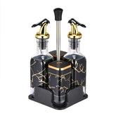 Oil Bottle & Spice Jar 4pcs Set