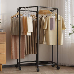 Hexagon Shape Cloth Rack