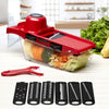 Vegetable Chopper Mandoline Slicer, 10 in 1 Mandoline Slicer Cutter and Grater with Hand Protector