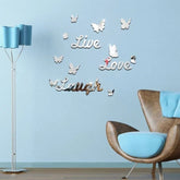 Acrylic Mirror Wall Stickers