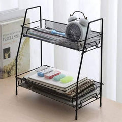 2 Tier Multipurpose Spice Rack Metal