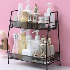 2 Tier Multipurpose Spice Rack Metal
