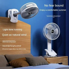 Multi angle circulation clamp fan