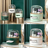 Tissue Box And Cosmetics Organizer