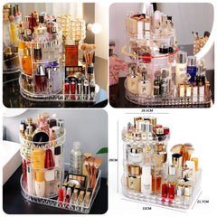 360° 2in1 Rotating Cosmetic Organizer