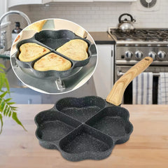 Heart-shaped Four-Hole Frying Pan color box