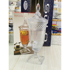 2 Liter Glassware Water & Juice Dispenser - Bright Glass