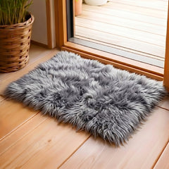 Faux Sheep Skin Fur Mat