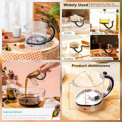 Acrylic 4-In-1 Measuring Cup