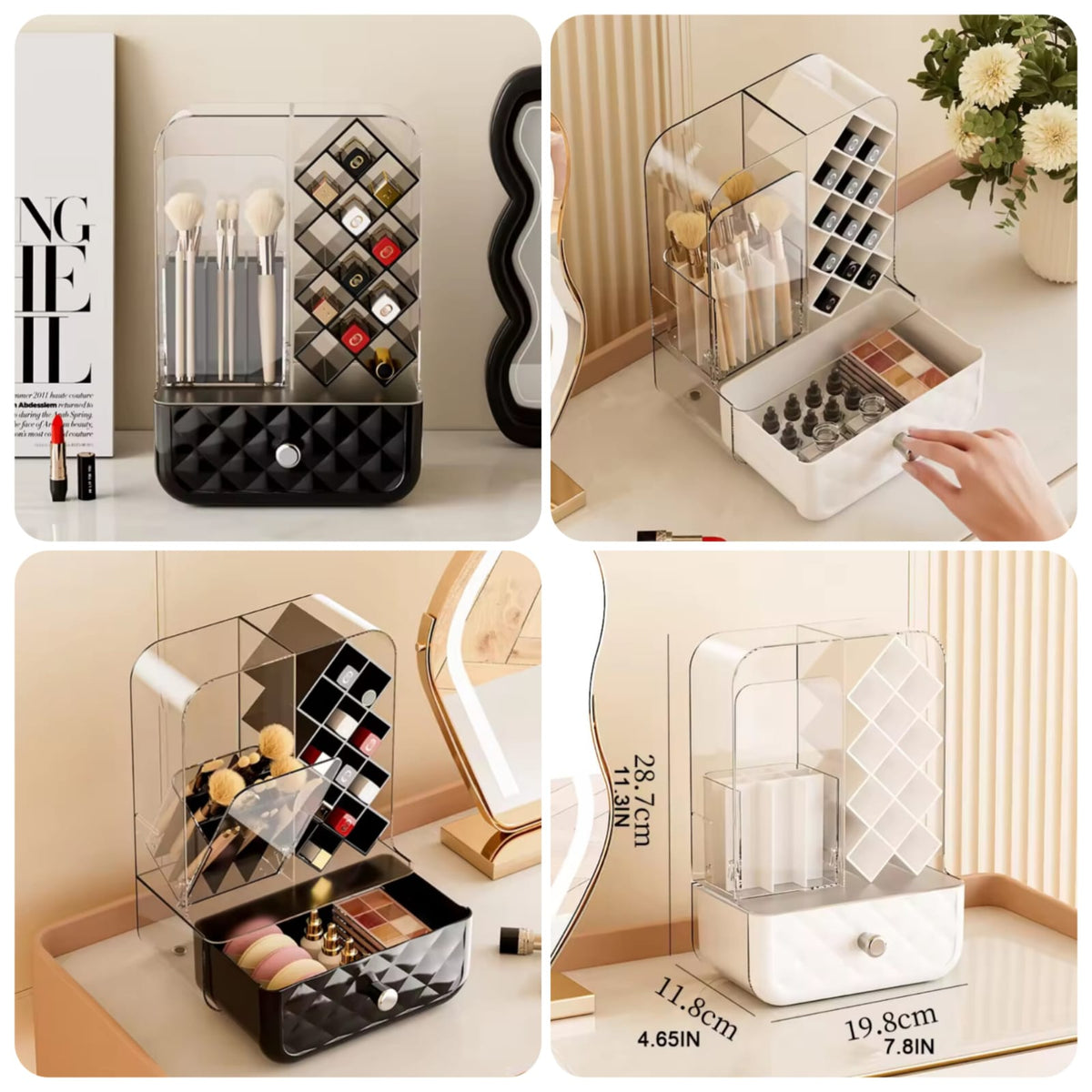 Makeup storage box