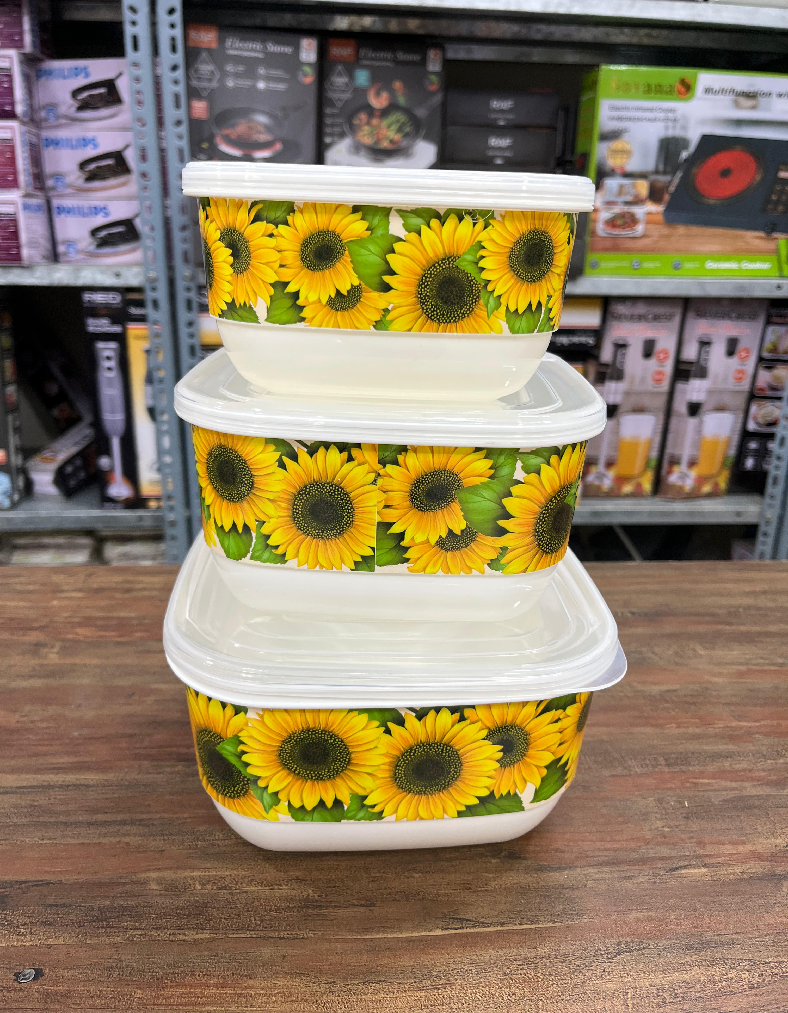 3pcs Plastic Box Set