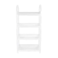 4-Tier Plastic Shelf