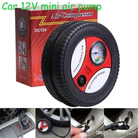 Car Mini Inflatable Pump Air Compressor