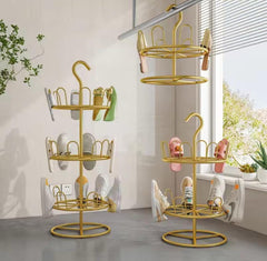 Drying Shoe Rack With Drain Plate