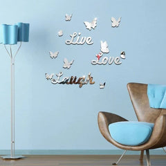 Acrylic Mirror Wall Stickers