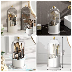 Dustproof Rotating Luxury Brush Holder