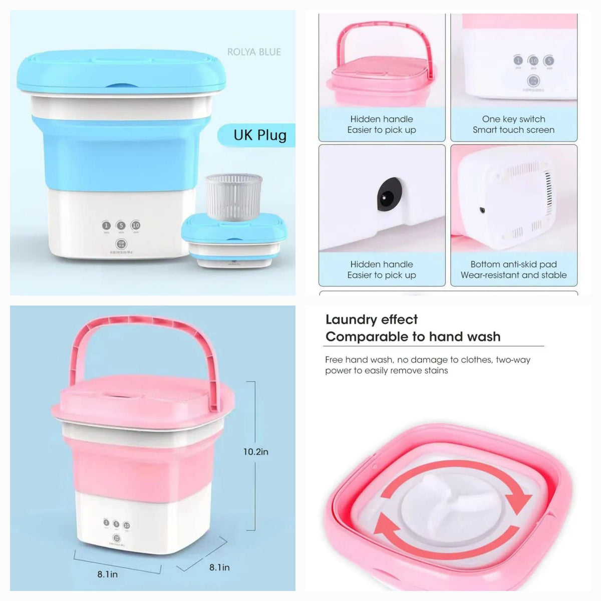 Portable Washing Machine with Dryer