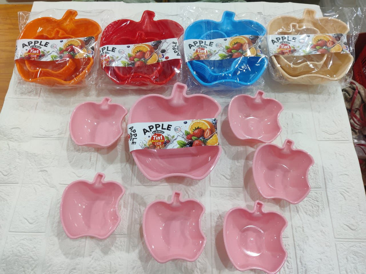 Apple Plate 7 in 1 set