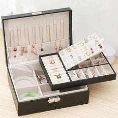 PU Leather Jewelry Organizer