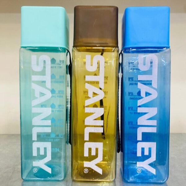 Stanley 650ml Plastic Water Bottle – Durable & Leak-Proof Design Pack of 3