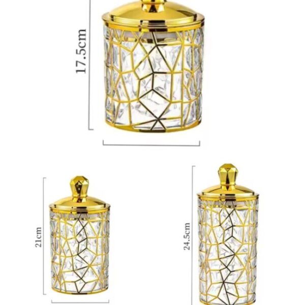 Middle Eastern Style Airtight Storage Tank – Perfect for Coffee, Candy & Dry Foods