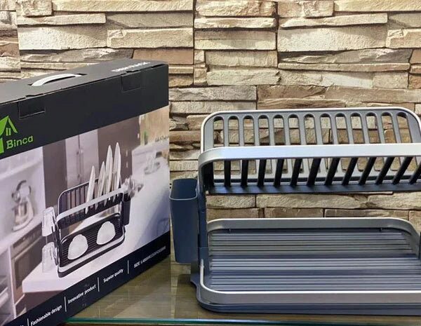 Foldable Dish Rack.