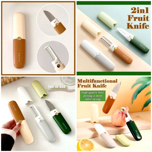 2 in 1 Knife and Peeler